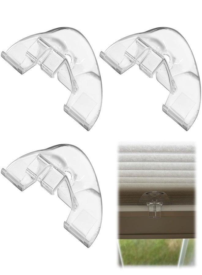 Giokyi 3 Pack Cordless Honeycomb Shade Lift Handles for Graber Bali Springs and DEZ Shades (Early Smaller Style) - Image 1
